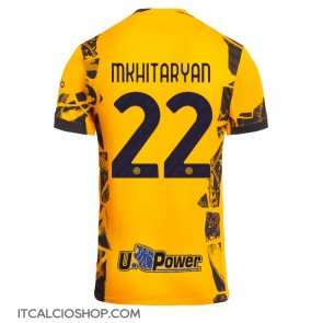 Inter Milan Henrikh Mkhitaryan #22 Terza Maglia 2024-25 Manica Corta